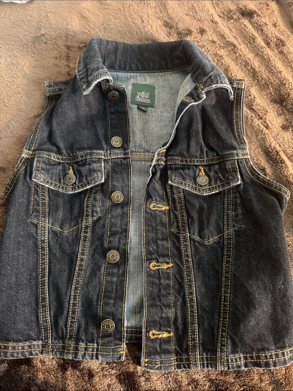 wild fable Dark Indigo Denim Vest